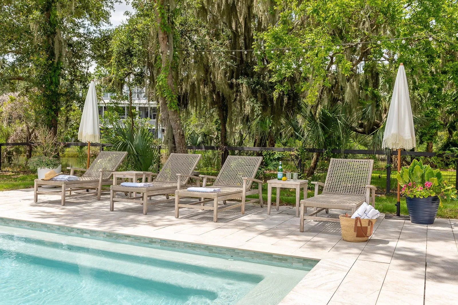 Seward Outdoor Chaise Lounge