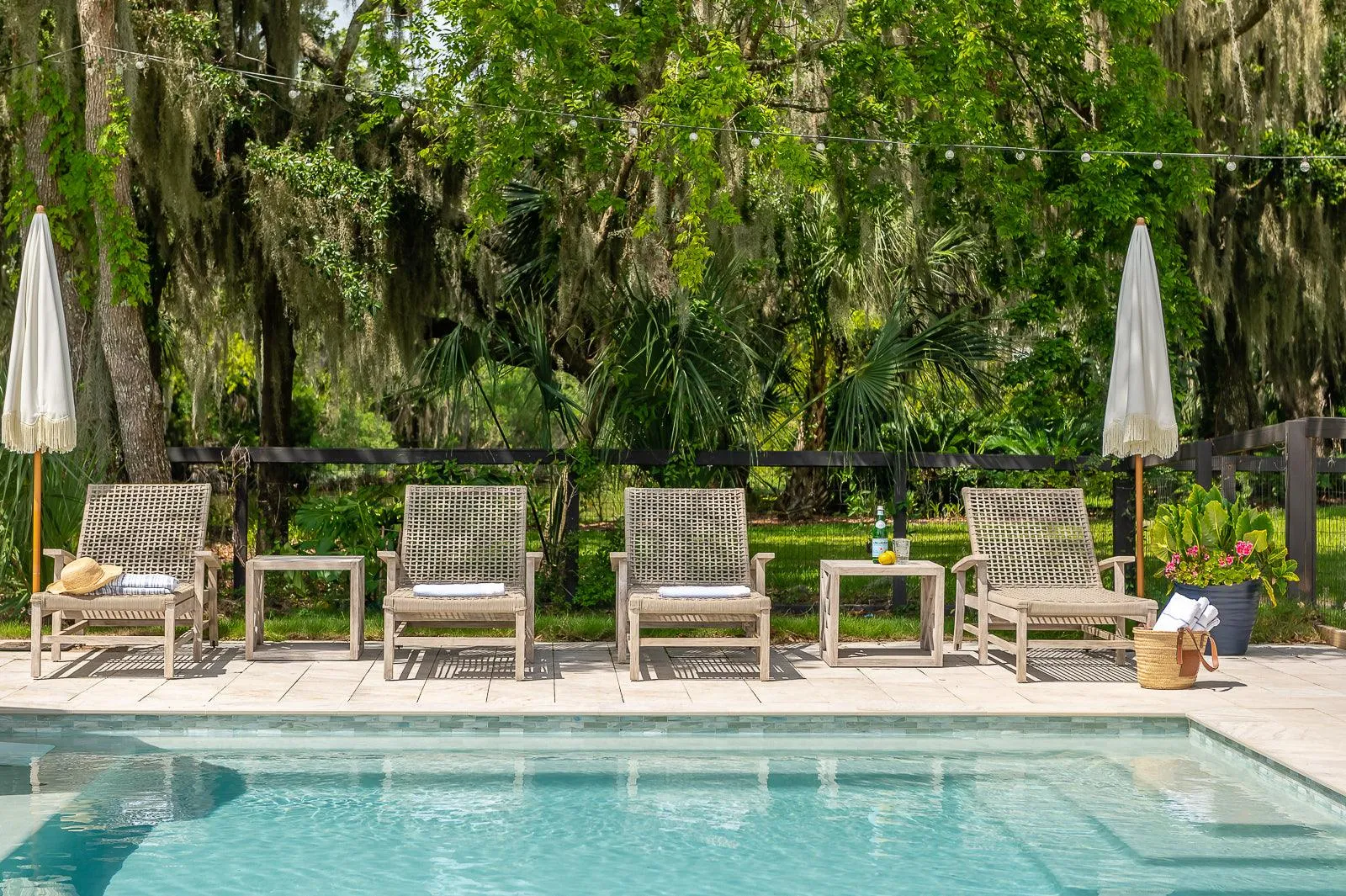 Seward Outdoor Chaise Lounge