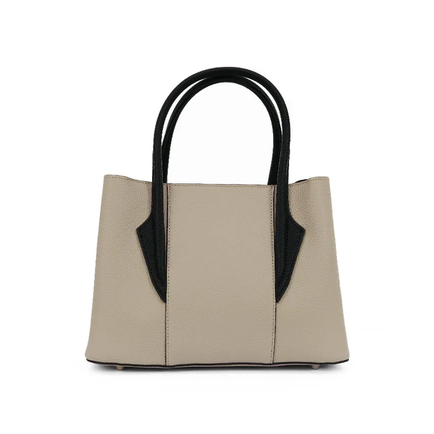 Shyla Top Handle (L) Women's Bag - Stone