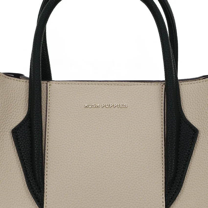 Shyla Top Handle (L) Women's Bag - Stone