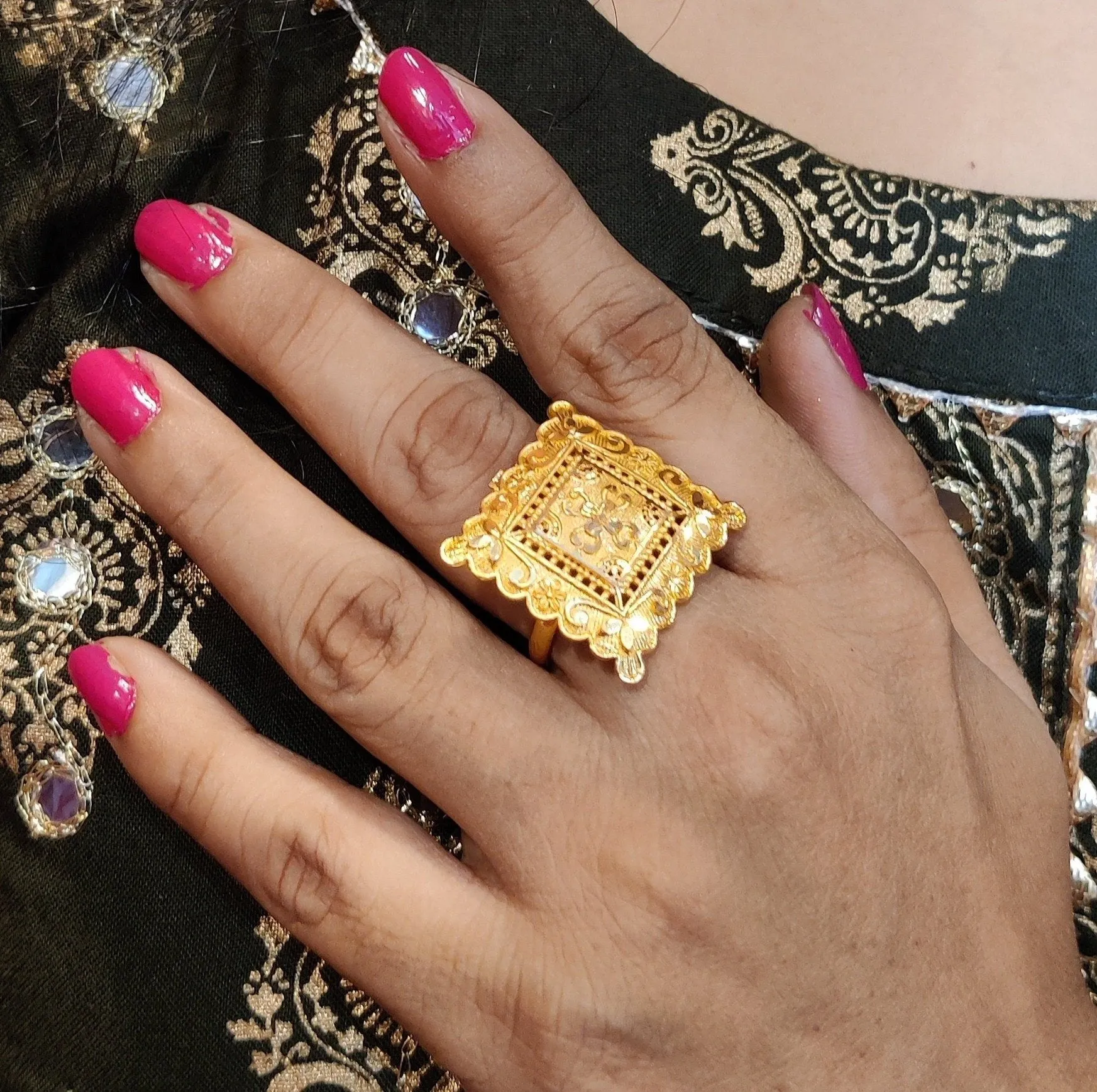 Small Square Ring