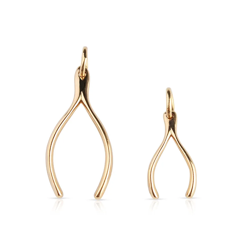 SMALL WISHBONE CHARM