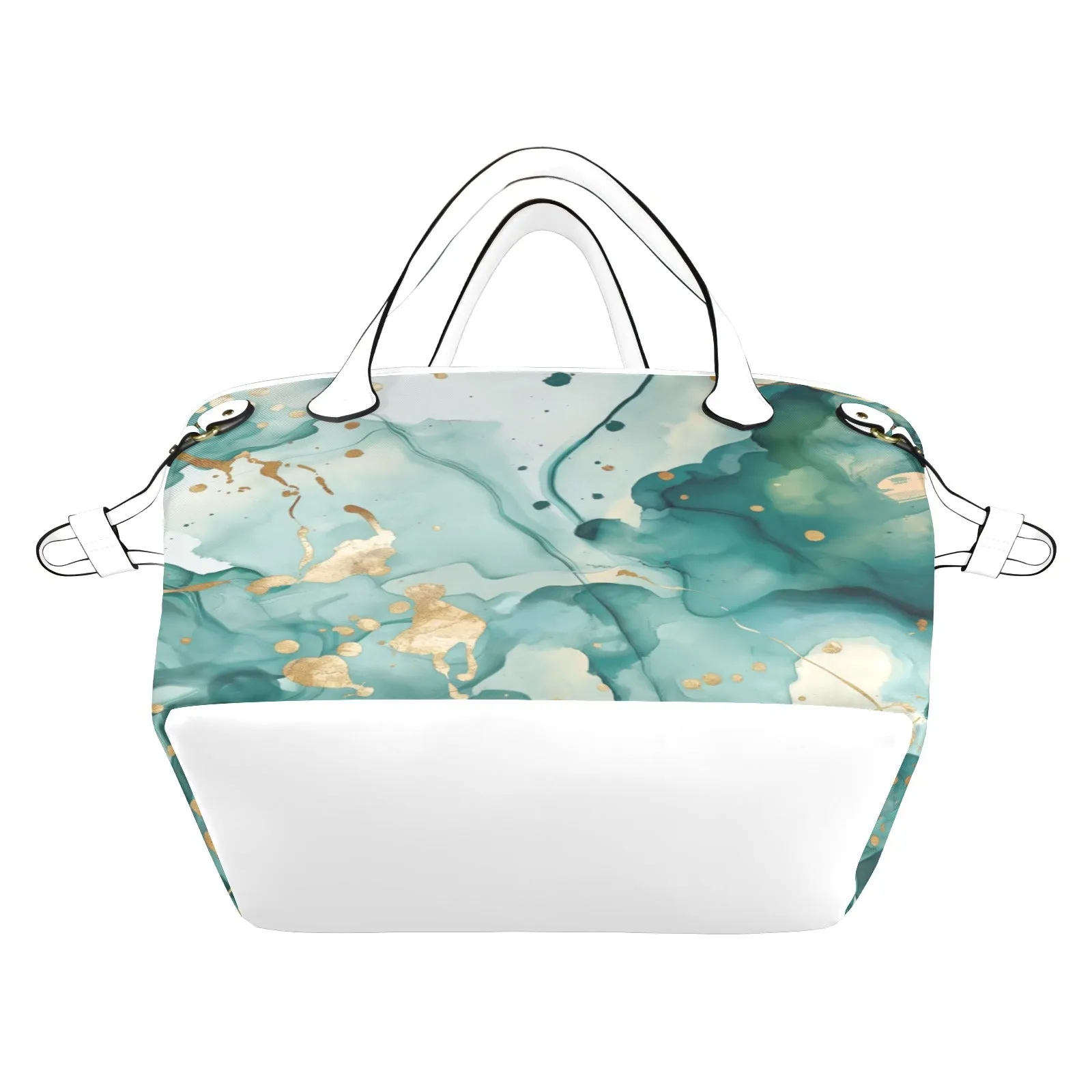 Splash Clover Canvas Tote Bag