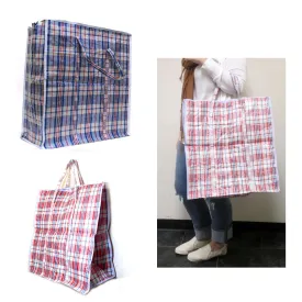 Tote Storage Large Bag Reusable Shopping Groceries Laundry Organizing Zipper Bag