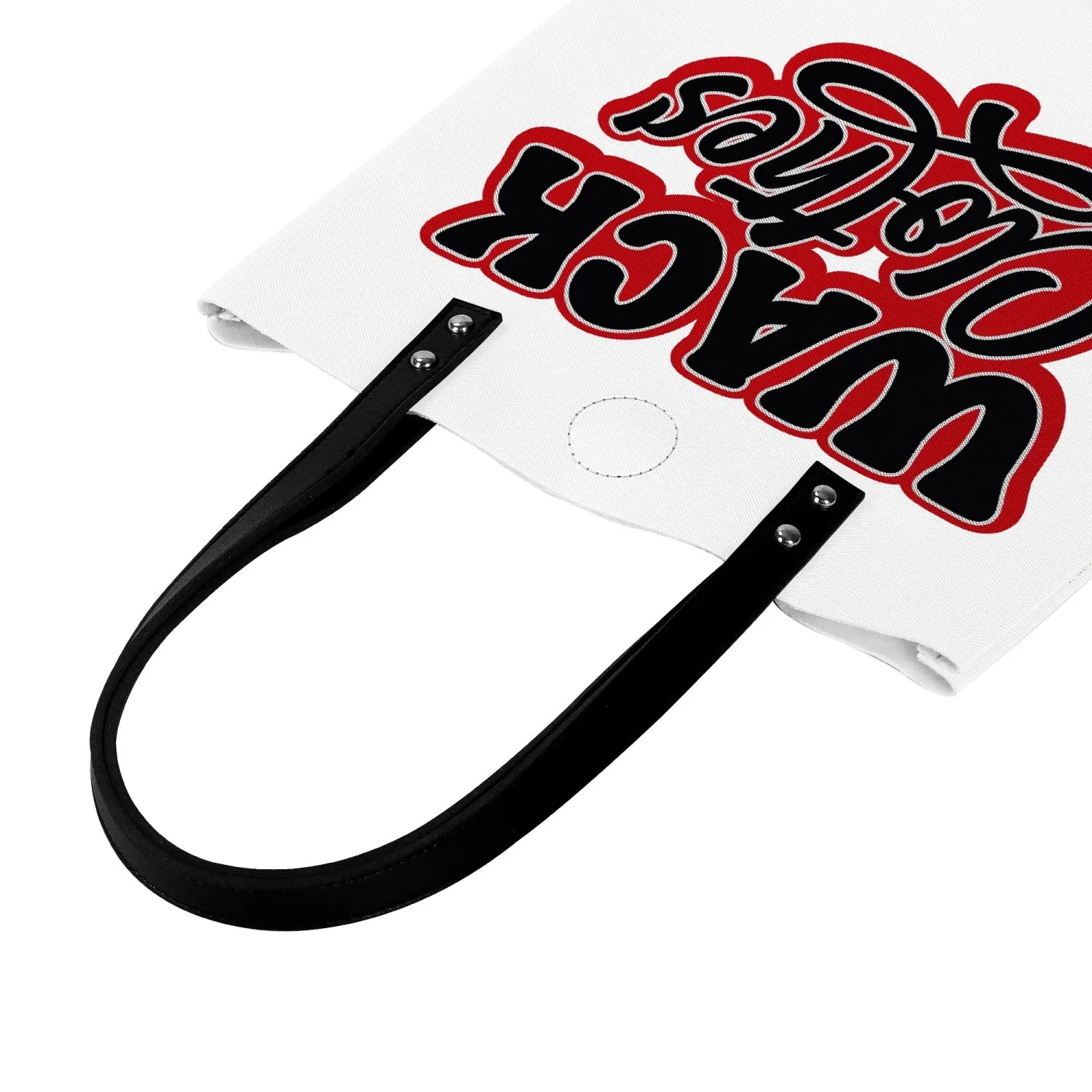 Wack Clothes Regular PU Leather Tote Bags