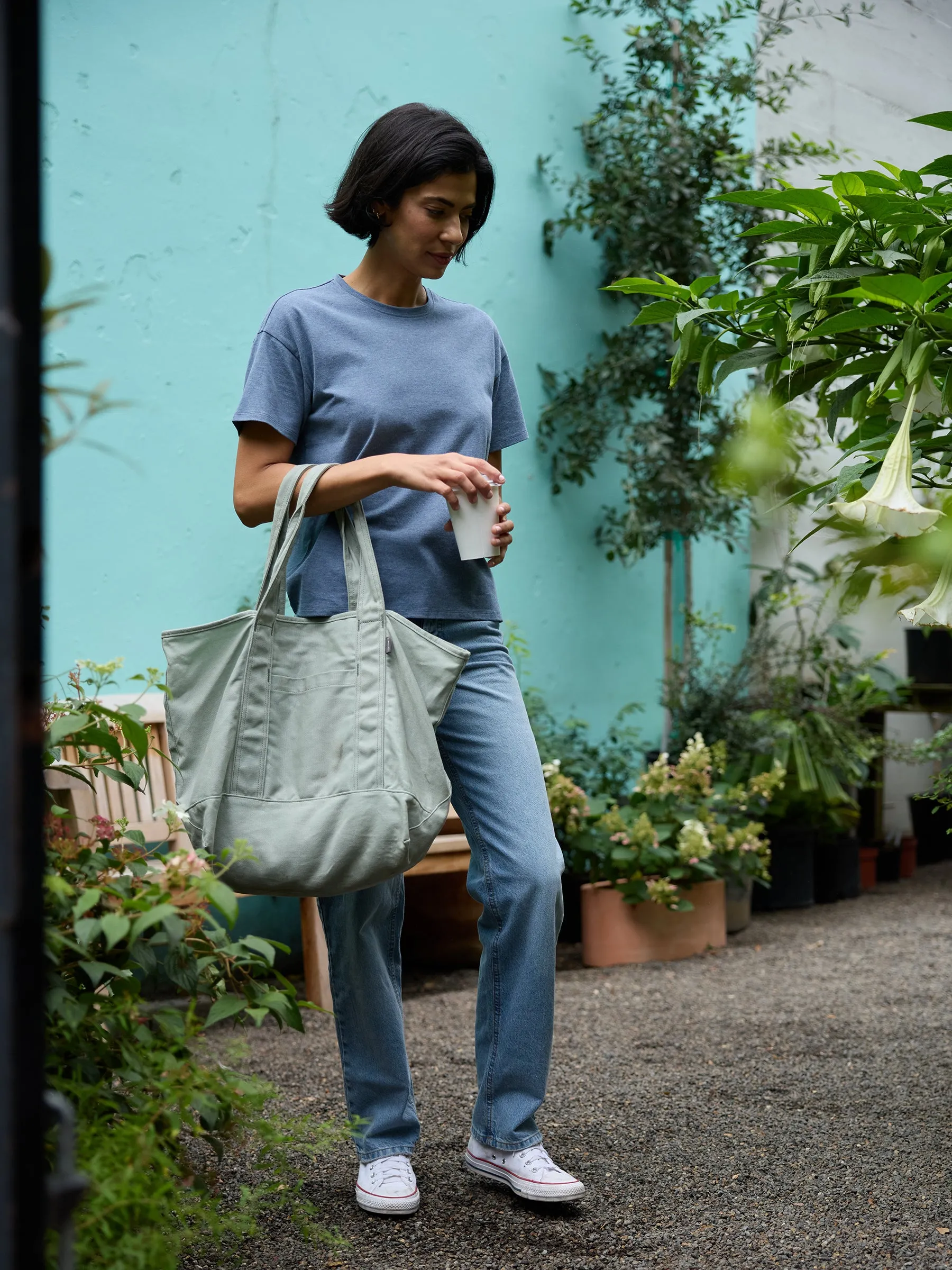 Waxed Canvas Tote
