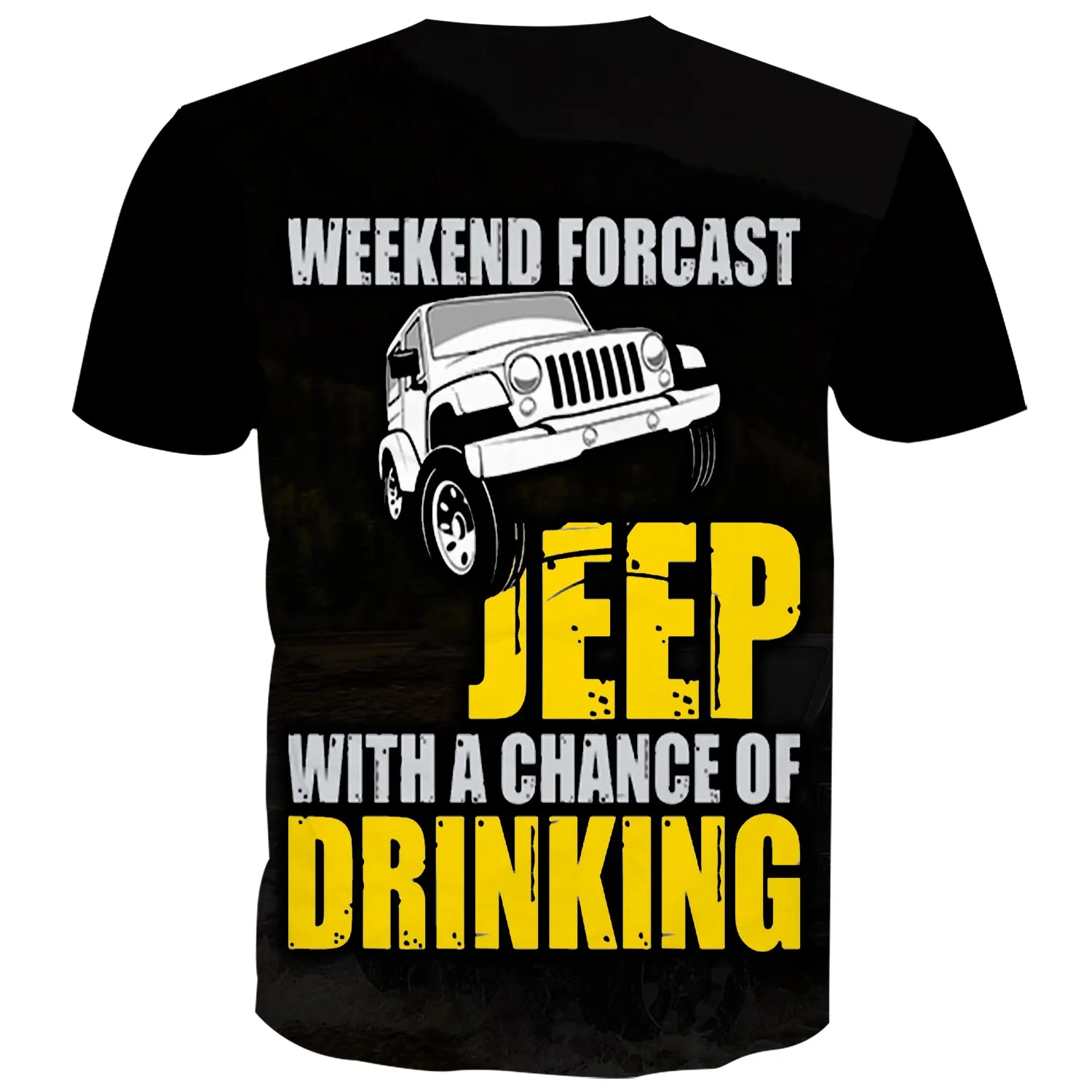 Weekend Forecast - Jeep T-Shirt