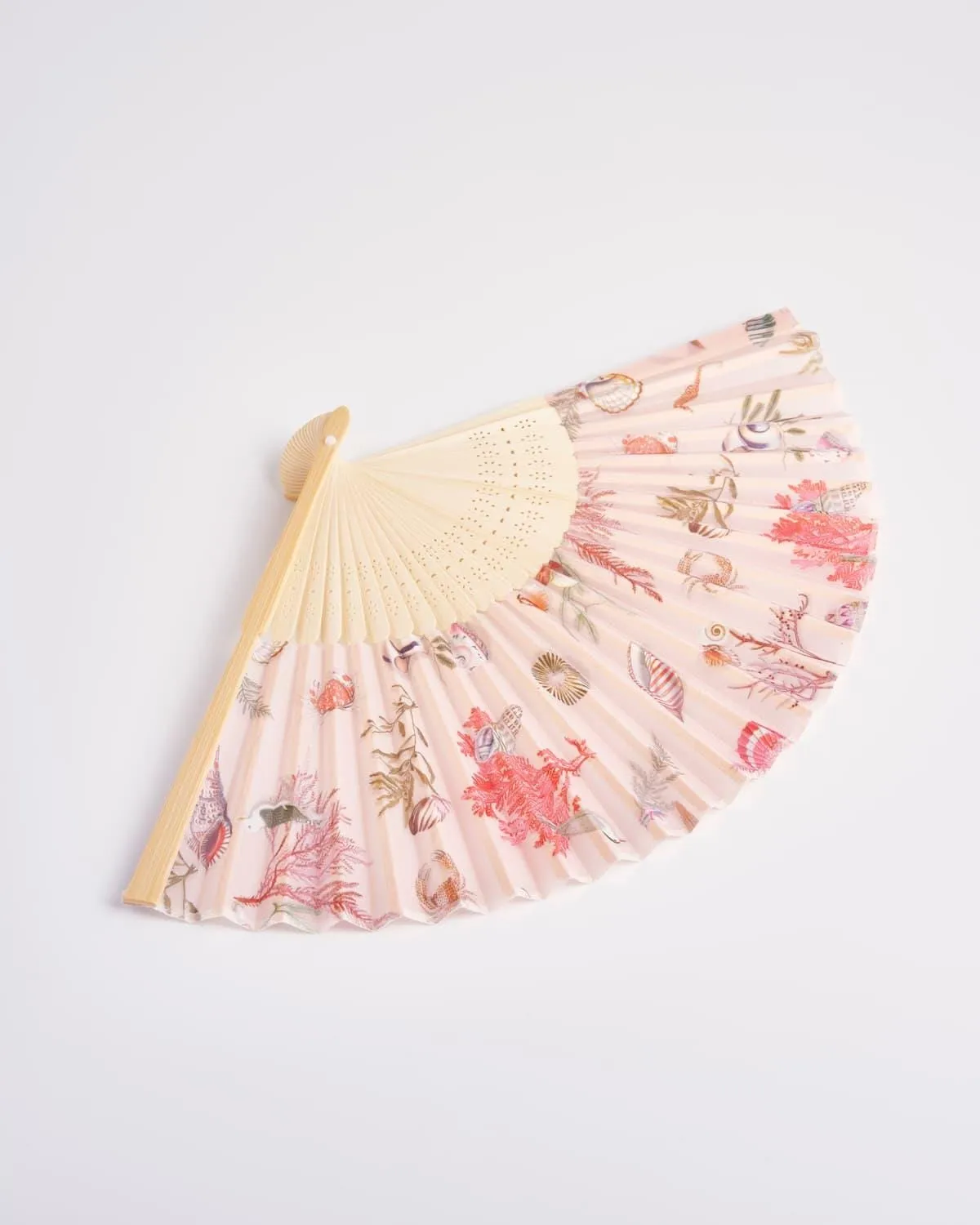 Whispering Sands Cream Fan